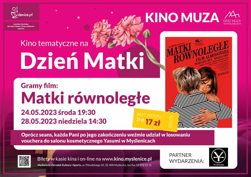 Plakat-Kino Muza na Dzień Matki