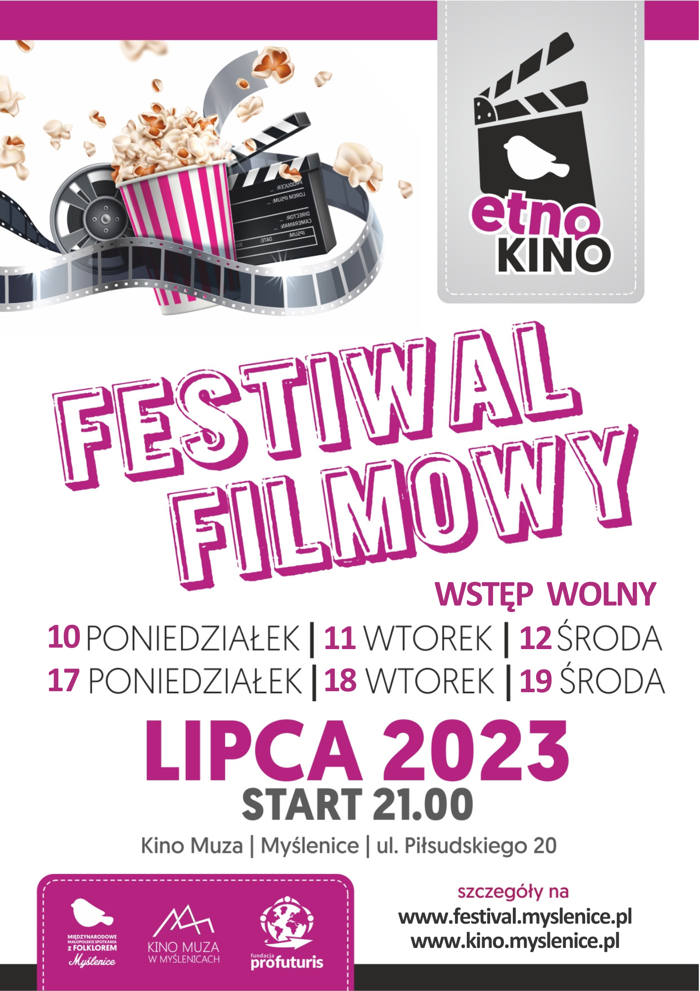 Plakat-I Festiwal Filmowy EtnoKino 2023