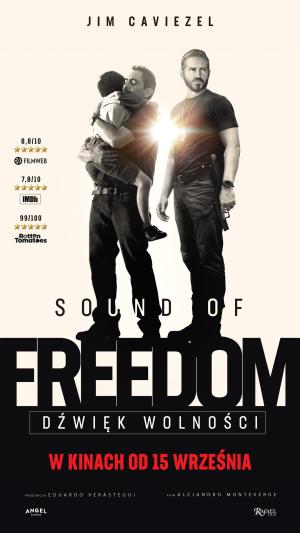 Plakat-Sound of Freedom. Dźwięk wolności