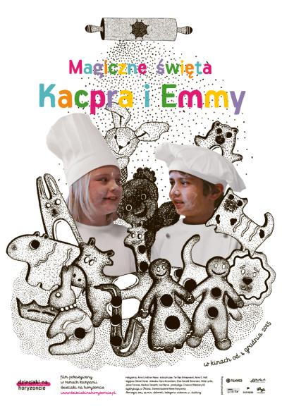 Plakat-Magiczne święta Kacpra i Emmy